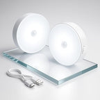 Motion Sensor Light for Home with USB Charging Wireless Self Adhesive LED Night Light(Pack Of 4)