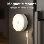 Motion Sensor Light for Home with USB Charging Wireless Self Adhesive LED Night Light(Pack Of 4)
