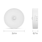 Motion Sensor Light for Home with USB Charging Wireless Self Adhesive LED Night Light(Pack Of 4)